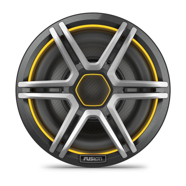 Apollo 10インチ LEDサブウーファー マリンスポーツ グレー グリル付